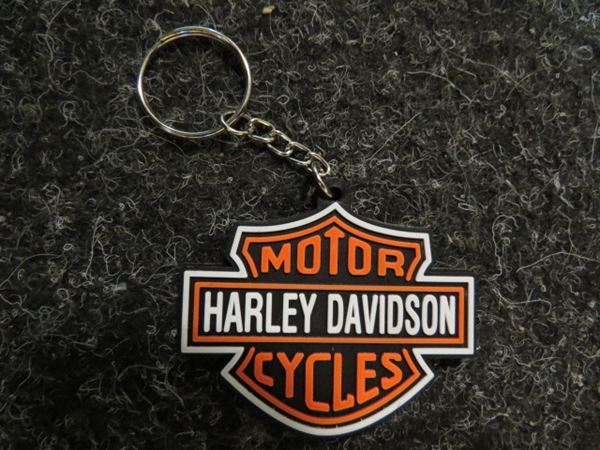 Imitatie Ontdooien, ontdooien, vorst ontdooien onduidelijk Keyring sleutelhanger Harley Davidson