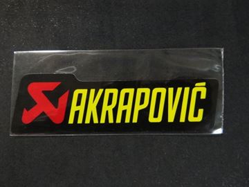 Afbeelding van Foil sticker Akrapovic