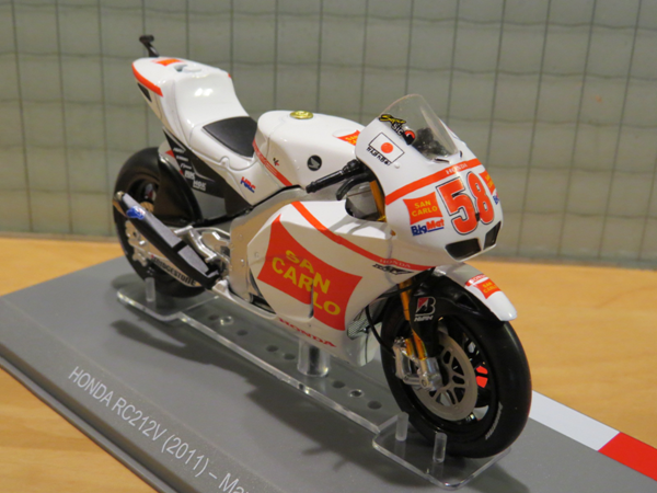 Picture of Marco Simoncelli Honda RC212V 2011 1:18