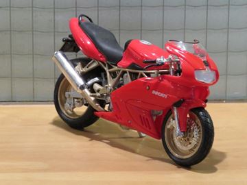 Afbeelding van Ducati Supersport 900 red 1:18 los