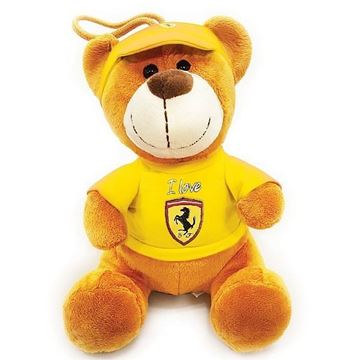 Afbeelding van Ferrari teddy beer yellow GB033