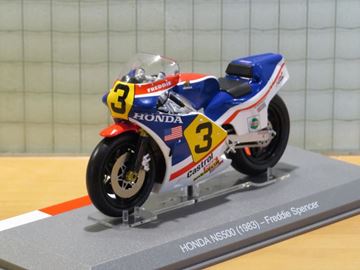 Afbeelding van Freddy Spencer Honda NS500 1983 1:18 diecast