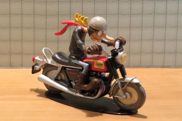 Picture of Joe Bar Will Debwatt Triumph 750 Bonneville 1:18 JB20