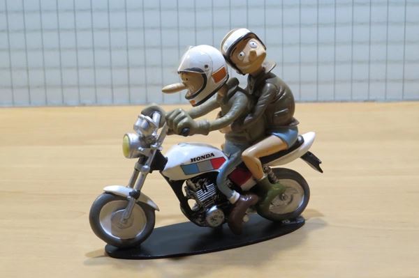 Picture of Joe Bar Ella froix & J.M. Traine Honda 125 CG 1:18 jb132