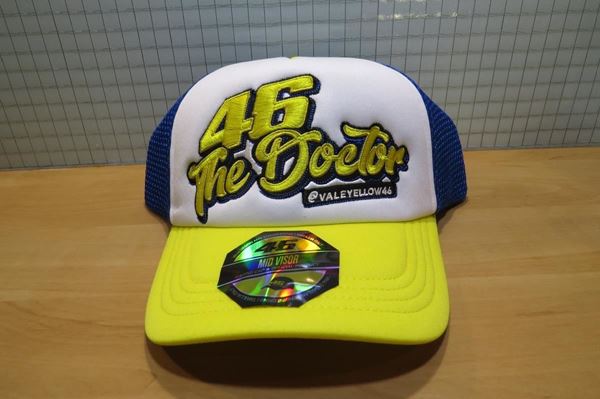 Picture of Valentino Rossi Lightning Bolt trucker cap pet VRMCA503703