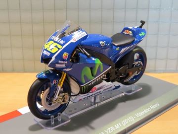 Afbeelding van Valentino Rossi Movistar Yamaha YZR-M1 2015 1:18 los