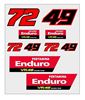 Picture of Pertamina Enduro VR46 Racing Team big sticker VTUST509603