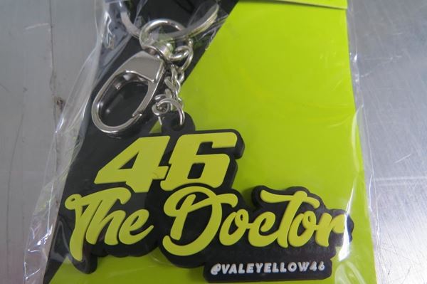 Picture of Valentino Rossi 46 the doctor sleutelhanger keyring VRUKH505503