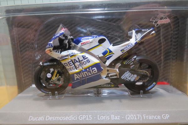 Picture of Loris Baz Ducati Desmosedici 2017 1:18 diecast