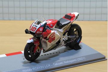 Afbeelding van Takaaki Nakagami Honda RC213V 2021 1:18 diecast los