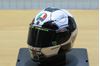 Picture of Valentino Rossi  AGV helmet 2008 Barcelona 1:5