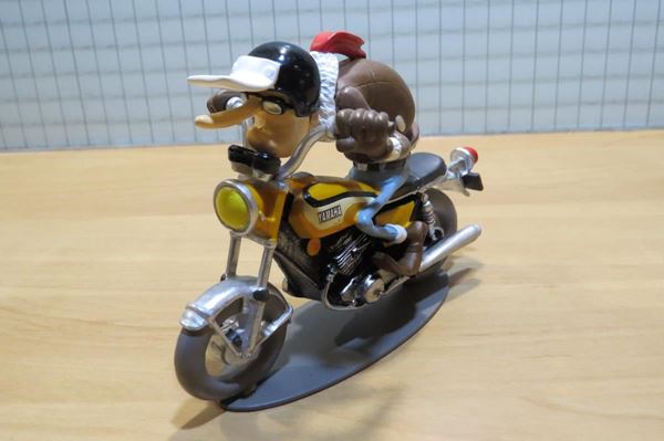 Picture of Joe Bar Ed Bracame junior Yamaha 750 TX 1:18 breuk