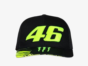 Afbeelding van Valentino Rossi monster mid visor cap pet MOMCA495104