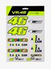 Picture of Valentino Rossi WRT large stickers VAUST498003