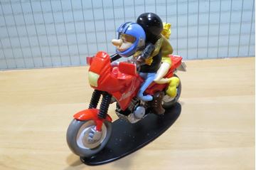 Afbeelding van Joe Bar Ella Leffoix & Sam Soul Honda 650 Dominator 1:18 breuk