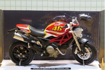 Afbeelding van Ducati Monster 796 Valentino Rossi replica 1:12 57513