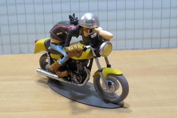 Afbeelding van Joe Bar Raymond des Mono Ducati 350 Desmo 1:18 JB154