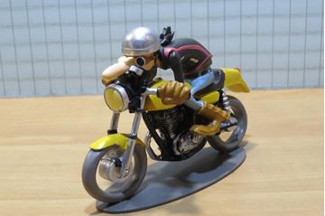 Afbeelding van Joe Bar Raymond des Mono Ducati 350 Desmo 1:18 breuk