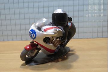 Afbeelding van Joe Bar Jeremy Kuni Yamaha 350 TZ 1:18 jb157