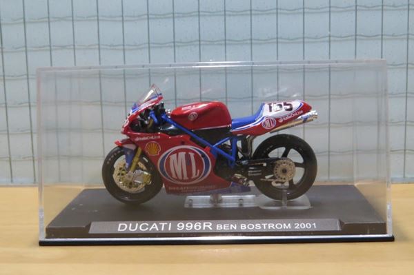 Picture of Ben Bostrom Ducati 996R 2001 ML livery 1:24