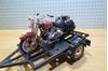 Picture of Harley Davidson FLSTS Heritage Springer + trailer 1:18