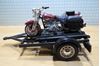 Picture of Harley Davidson FLSTS Heritage Springer + trailer 1:18