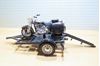 Picture of Harley Davidson FLSTS Heritage Springer black + trailer 1:18