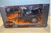 Picture of Harley Davidson FLSTS Heritage Springer black + trailer 1:18