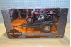 Picture of Harley Davidson FXDL Dyna Low Rider red + trailer  1:18