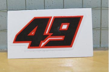 Afbeelding van Fabio Di Giannantonio #49 sticker 45x20