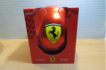 Afbeelding van Ferrari red soccer ball voetbal size 5