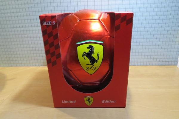 Picture of Ferrari red soccer ball voetbal size 5