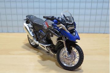 Afbeelding van BMW R1200GS  blue R1200 GS 1:18 maisto los