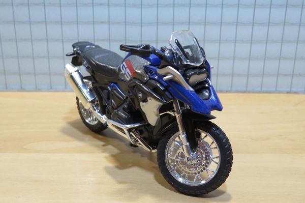 Picture of BMW R1200GS  blue R1200 GS 1:18 maisto los