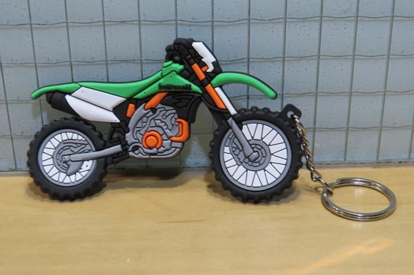 Picture of Kawasaki cross sleutelhanger keyring