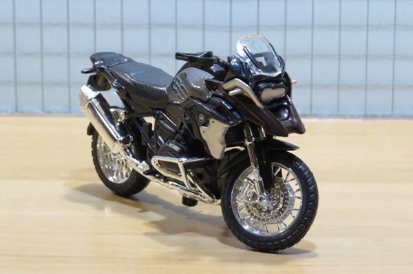 Picture of BMW R1200GS  R1200 GS Ebenholz 1:18 blister